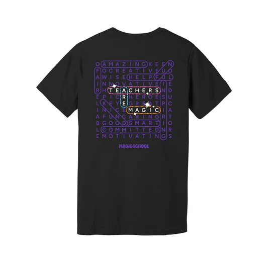 Teacher's Are Magic! Tee – Black