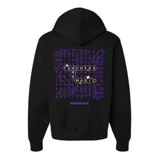 Teacher's Are Magic! Hoodie – Black