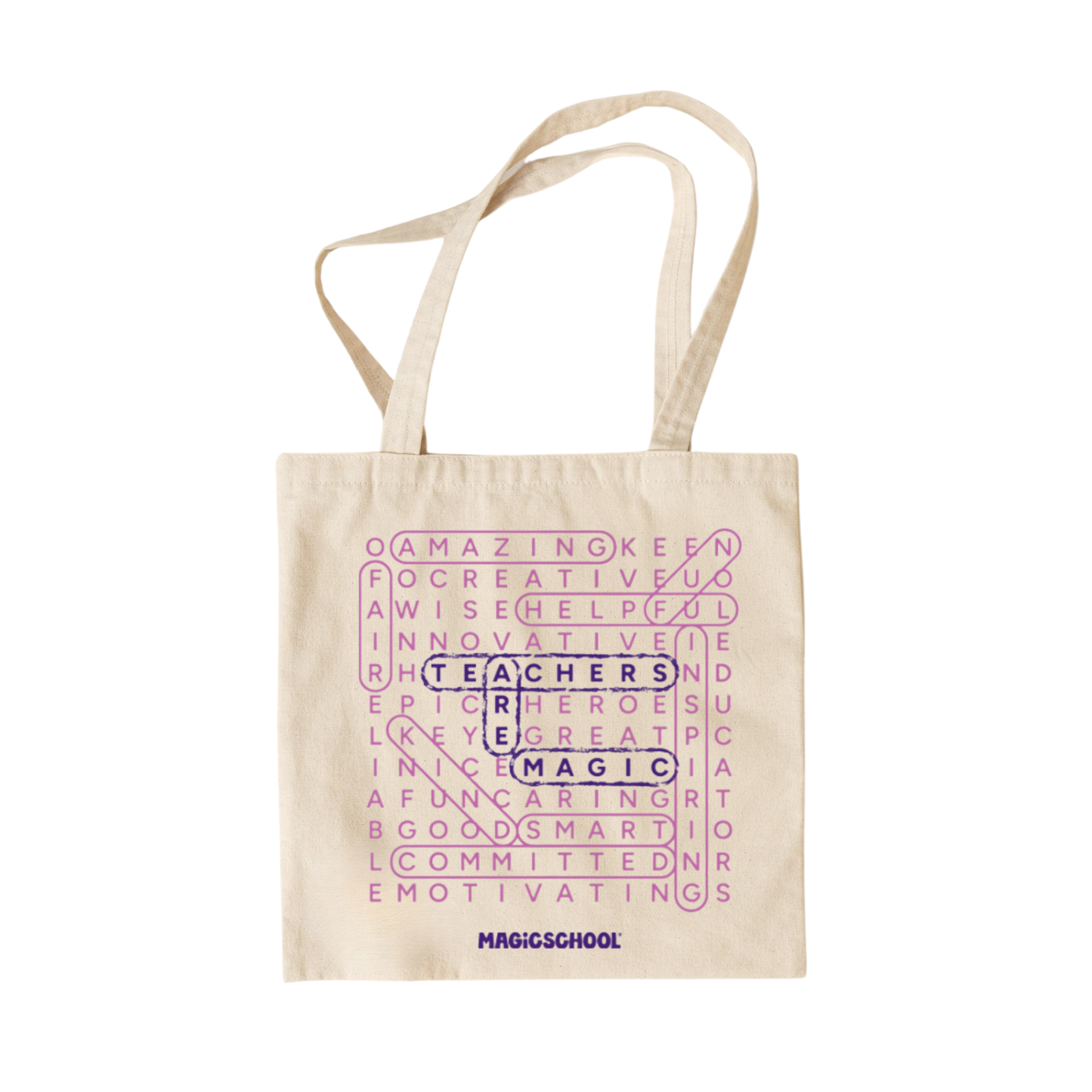 Teachers Are Magic! Canvas Tote Bag