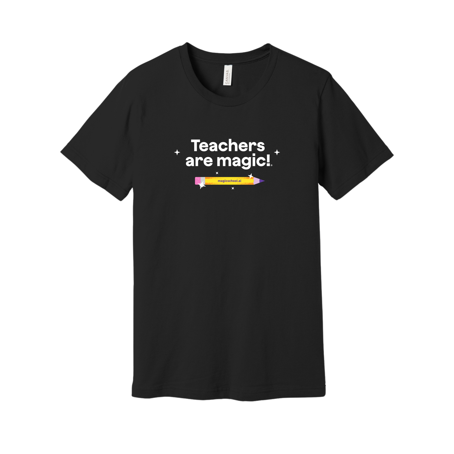 Teachers Are Magic! Tee – Black