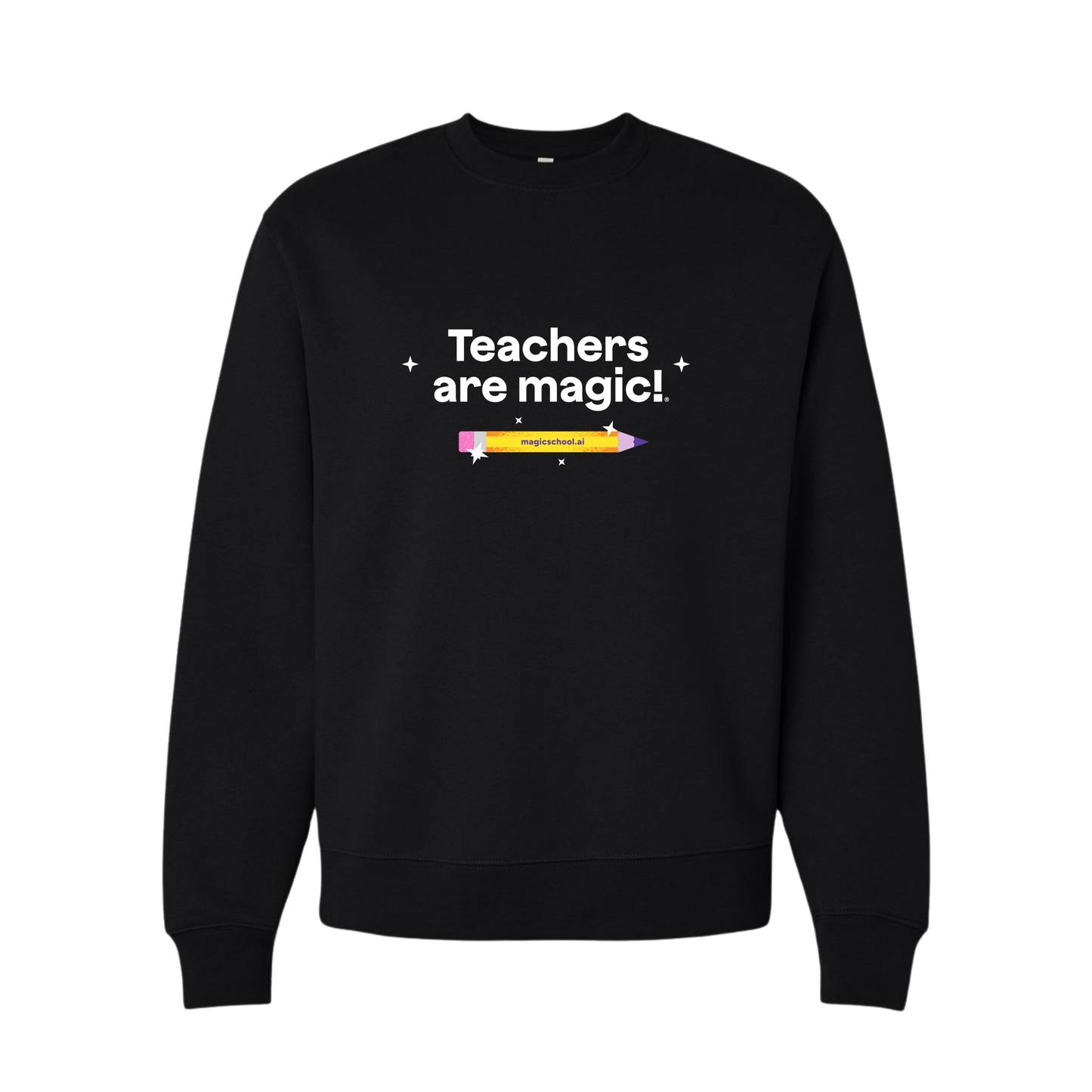 Teachers Are Magic! Sweatshirt – Black