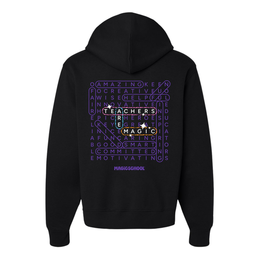 Teacher's Are Magic! Hoodie – Black