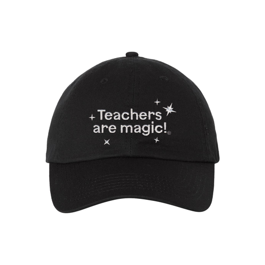 Teacher's Are Magic! Dad Hat - Black